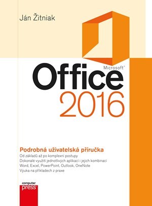 Obrázok Microsoft Office 2016 Podrobná uživatelská příručka