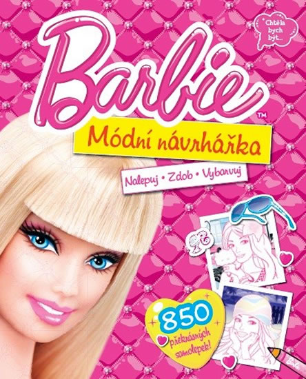 Obrázok Barbie - Módní návrhářka - Nalepuj, zdob, vybarvuj