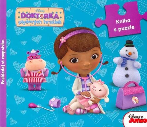 Obrázok Doktorka plyšových hračiek - Kniha s puzzle - Poskladaj si rozprávku