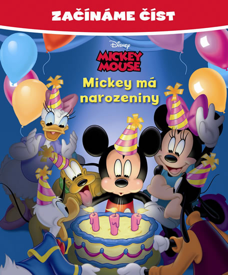 Obrázok Mickey Mouse - Mickey má narozeniny - Začínáme číst