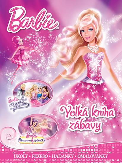 Obrázok Barbie CZ - Velká kniha zábavy 3  • Úkoly • pexeso • hádanky • omalovánky