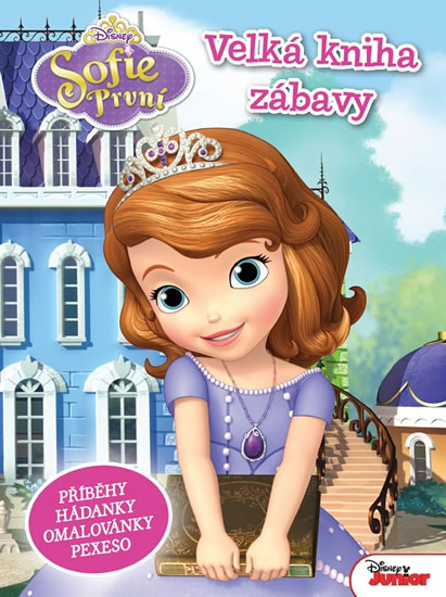 Obrázok Sofie První CZ - Velká kniha zábavy • Příběhy • hádanky • omalovánky • pexeso