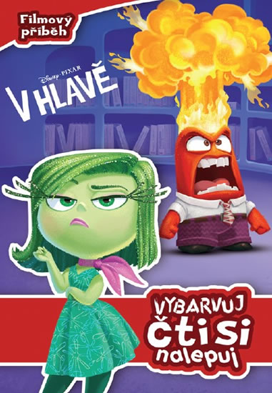 Obrázok V hlavě CZ - Fimový příběh - Vybarvuj, čti si, nalepuj