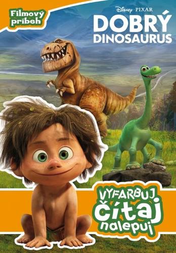 Obrázok Dobrý dinosaurus - Filmový príbeh - vyfarbuj, čítaj, nalepuj