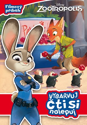 Obrázok Zootropolis - Filmový příběh - Vybarvuj, čti si, nalepuj