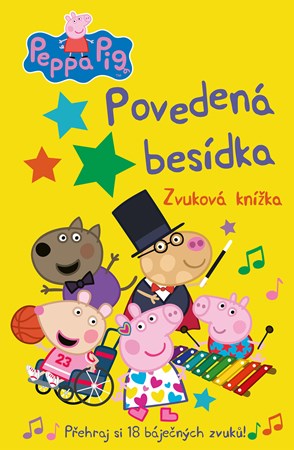 Obrázok Peppa Pig – Povedená besídka - Knížka s 18 skvělými zvuky!