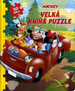 Obrázok Mickey a jeho přátelé - Velká kniha puzzle