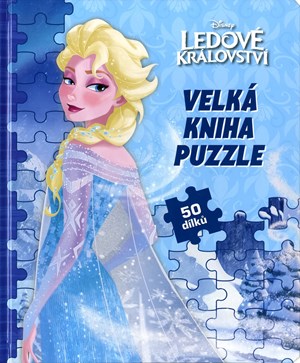 Obrázok Ledové království - Velká kniha puzzle