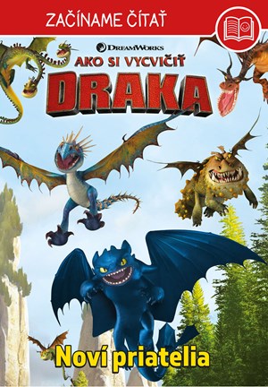 Obrázok Ako si vycvičit draka – Začíname čítať  - Noví priatelia