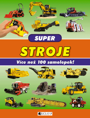Obrázok Super stroje – Více než 100 samolepek!