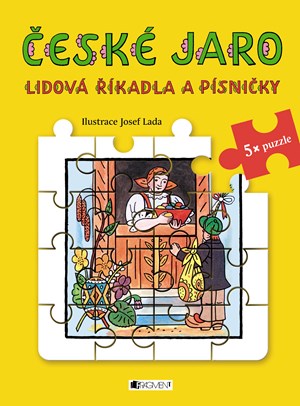 Obrázok Lidová říkadla a písničky s puzzle - České jaro - Josef Lada
