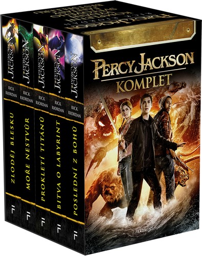 Obrázok PERCY JACKSON - komplet 1.-5.díl - box