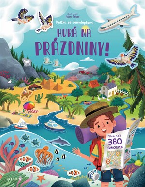 Obrázok Knížka se samolepkami - Hurá na prázdniny
