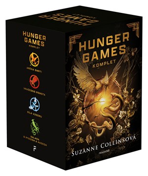 Obrázok HUNGER GAMES – komplet, 1.-4.díl - box