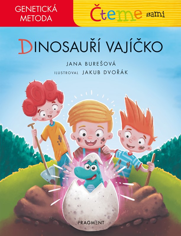 Obrazok Čteme sami – genetická metoda - Dinosauří vajíčko