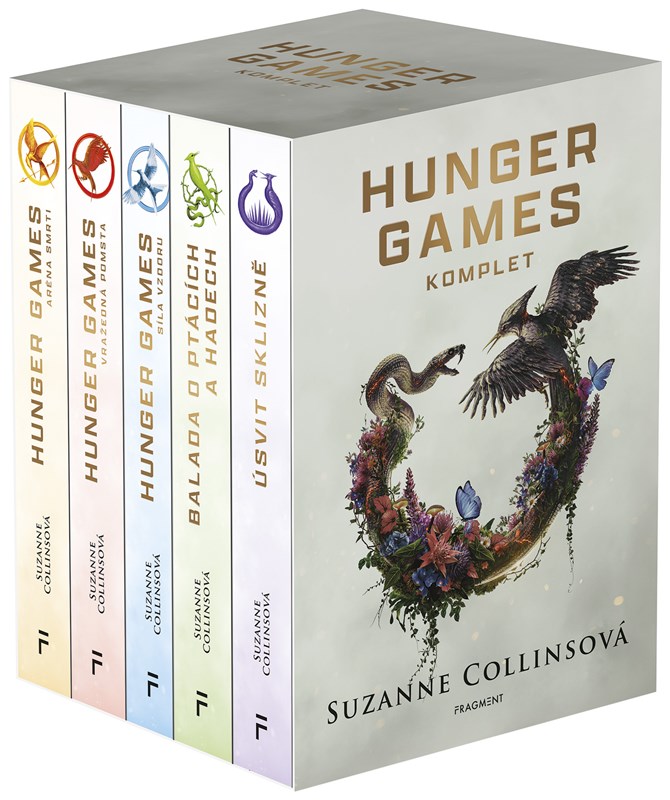 Obrazok HUNGER GAMES – komplet, 1.-5.díl - box