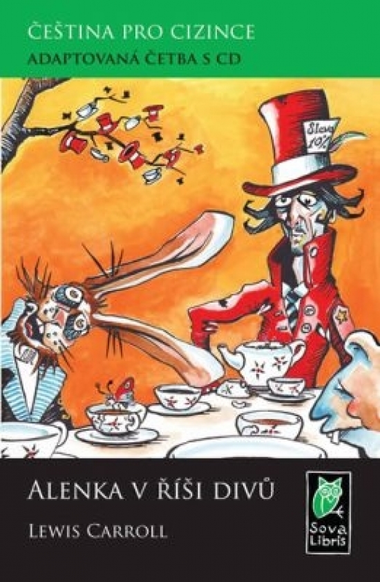 Obrázok Alenka v říši divů - Čeština pro cizince - Adaptovaná četba s CD