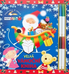 Obrázok Velká vánoční kniha - Namaluj a smaž