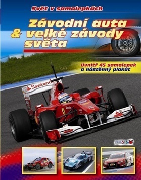 Obrázok Závodní auta & velké závody světa - Svět v samolepkách