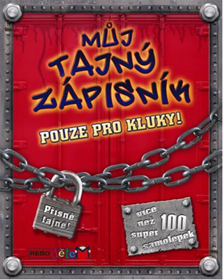 Obrázok Můj tajný zápisník - Pouze pro kluky!