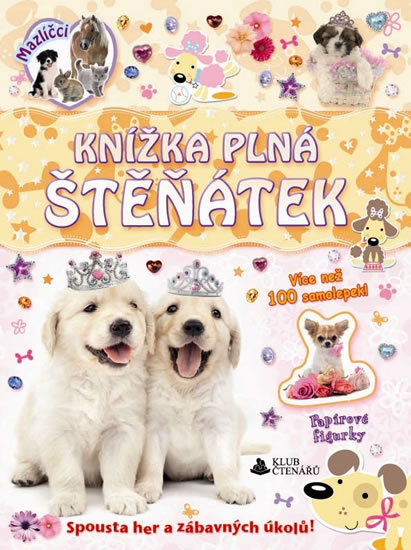 Obrázok Knížka plná štěňátek - samolepky a figurky - 2.vydání