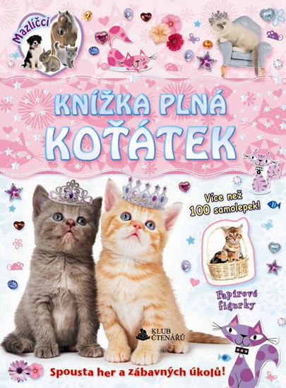 Obrázok Knižka plná koťátek - samolepky a figurky