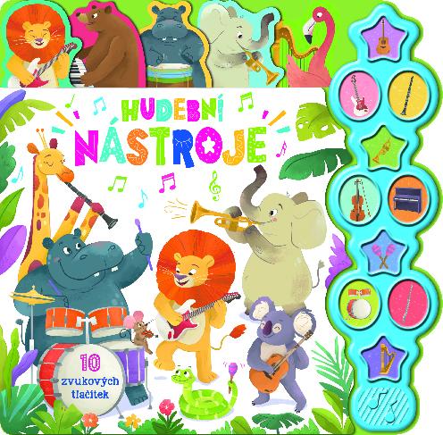 Obrázok Hudební nástroje - 10 zvukových tlačítek