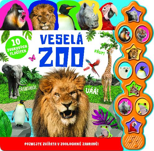 Obrázok Veselá ZOO - 10 zvukových tlačítek