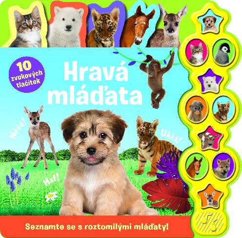 Obrázok Hravá mláďata - 10 zvukových tlačítek