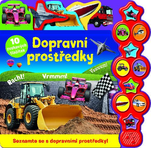 Obrázok Dopravní prostředky - 10 zvukových tlačítek
