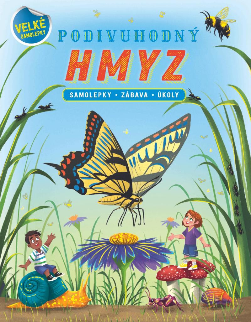 Obrázok Podivuhodný hmyz - Samolepky, zábava, úkoly