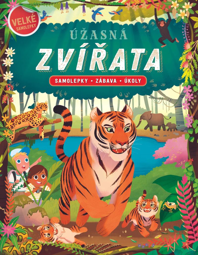 Obrázok Úžasná zvířata - Samolepky, zábava, úkoly