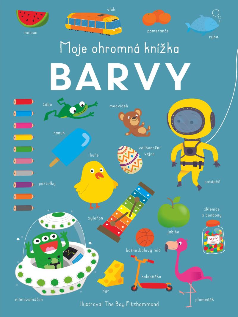 Obrázok Moje ohromná knížka Barvy