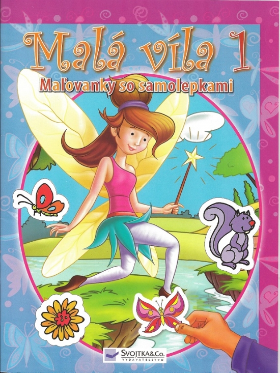 Obrázok Malá víla 1 - Maľovanky so samolepkami