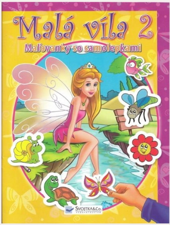 Obrázok Malá víla 2 - Maľovanky so samolepkami