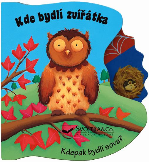 Obrázok Kde bydlí zvířátka - Kdepak bydlí sova?