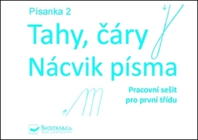 Obrázok Písanka 2 – Tahy, čáry – Nácvik písma