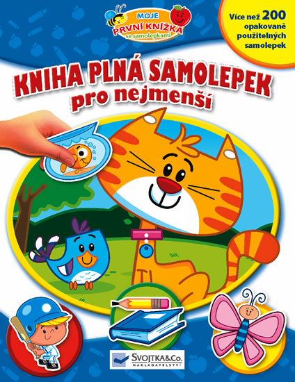 Obrázok Kniha plná samolepek pro nejmenší