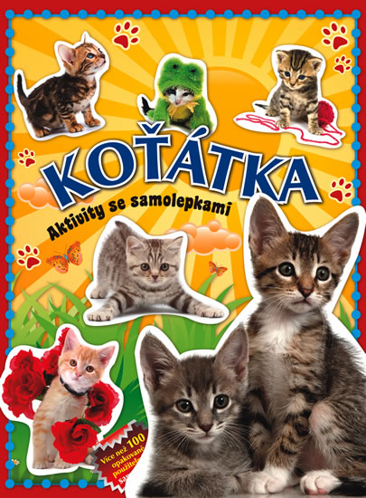 Obrázok Koťátka – aktivity se samolepkami
