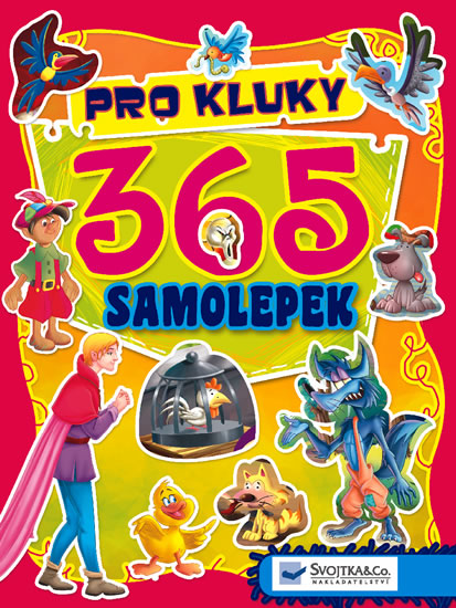Obrázok 365 samolepek pro kluky