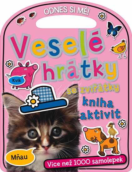 Obrázok Veselé hrátky se zvířátky – kniha aktivit