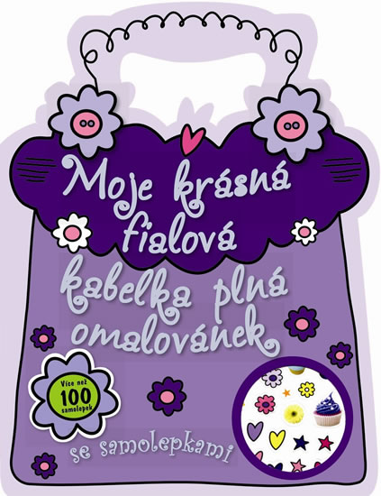 Obrázok Moje krásná fialová kabelka plná omalovánek