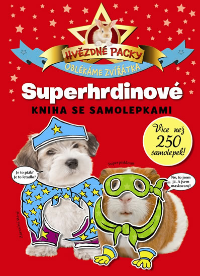 Obrázok Hvězdné packy - Superhrdinové - Kniha se samolepkami