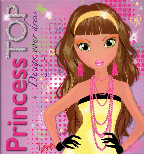 Obrázok Princess TOP Design your dress 1 (fialová)