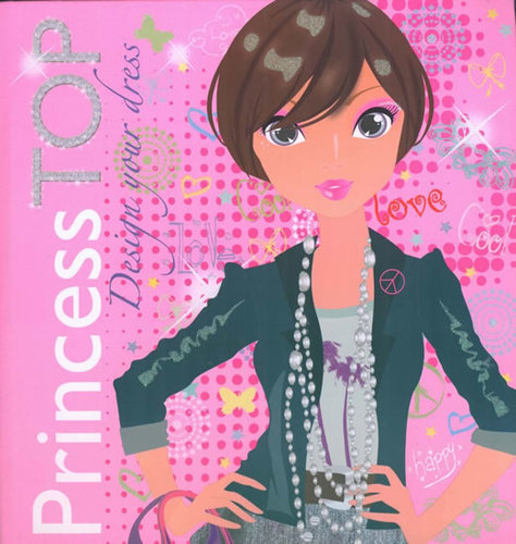 Obrázok Princess TOP Design your dress 1 (růžová)