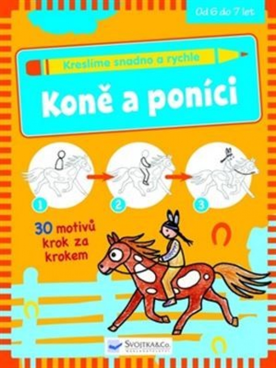 Obrázok Kreslíme snadno a rychle - Koně a poníci
