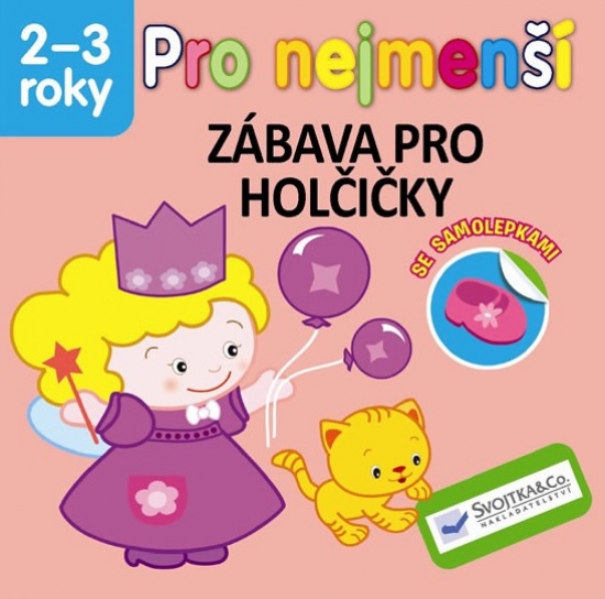 Obrázok Pro nejmenší - Zábava pro holčičky se samolepkami
