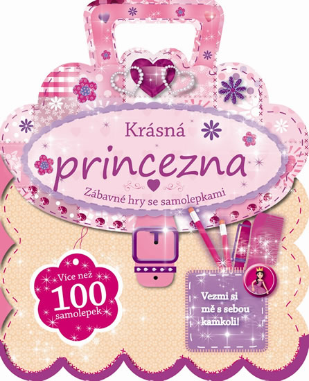 Obrázok Krásná princezna - Zábavné hry se samolepkami