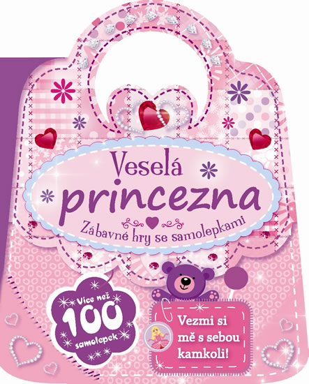 Obrázok Veselá princezna - Zábavné hry se samolepkami