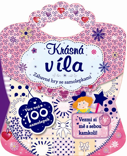 Obrázok Krásná víla - Zábavné hry se samolepkami